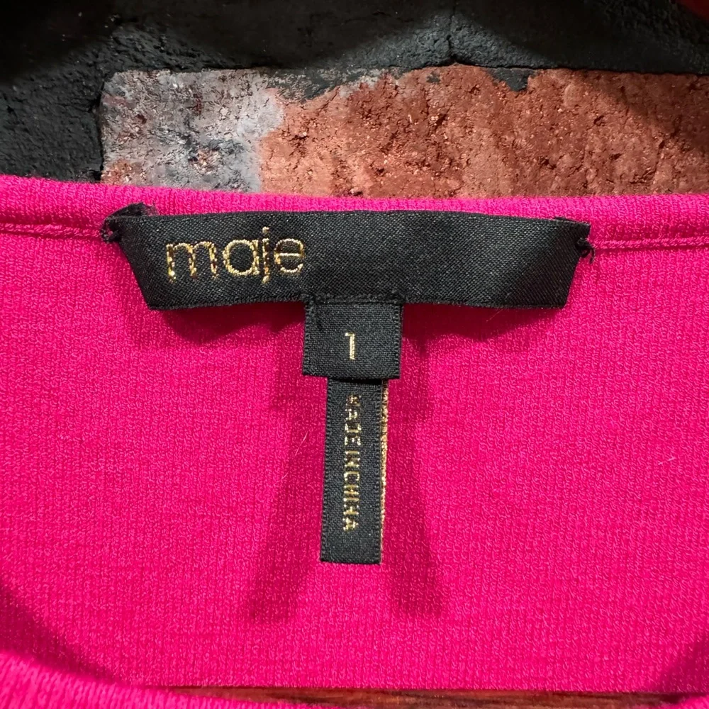 Maje Musa Stretch-knit Top - Picture 6 of 7